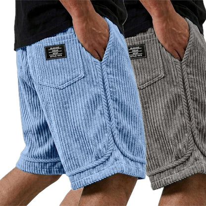 Tristan Felix Owen Shorts - Blue - view 2