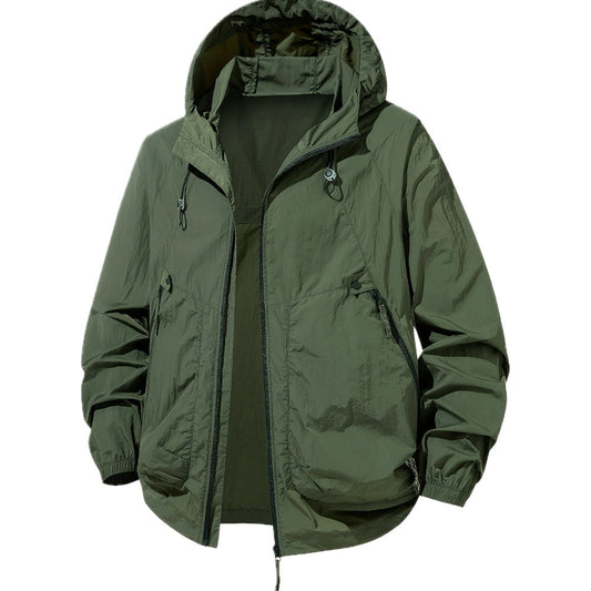 Tristan Wade Hooded Jacket - Green - view 1
