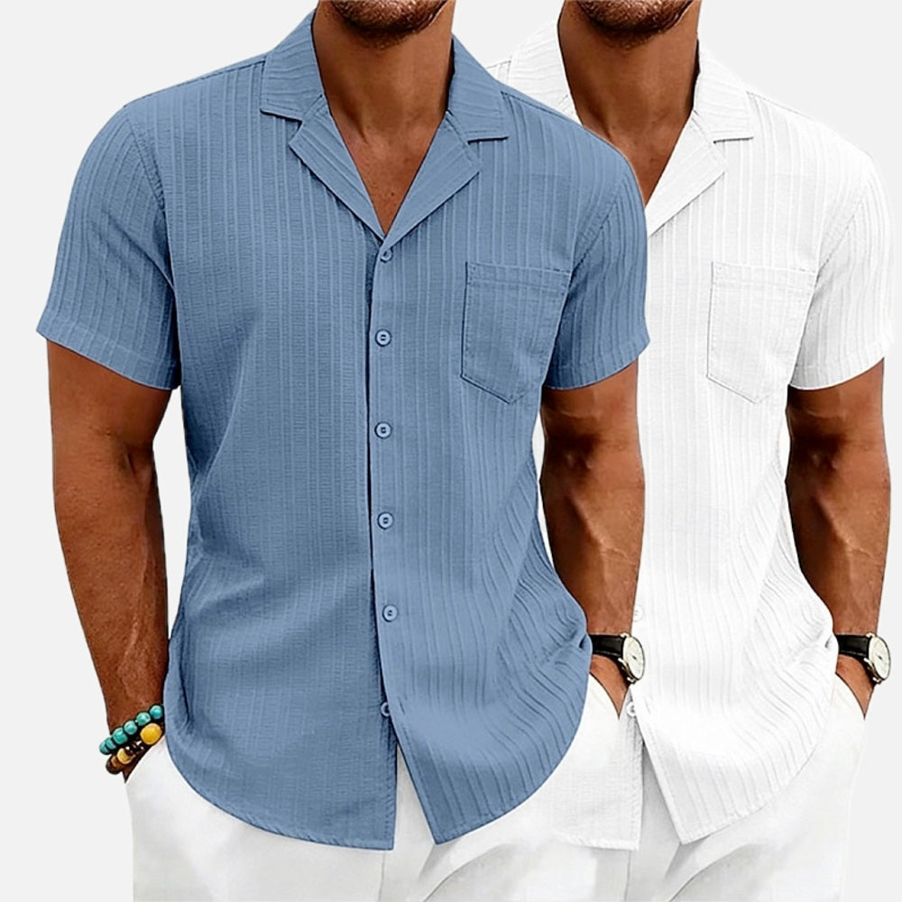 Truett Frost Button-Up Shirt - Blue - view 2