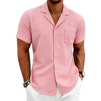 Truett Frost Button-Up Shirt - Pink - view 1