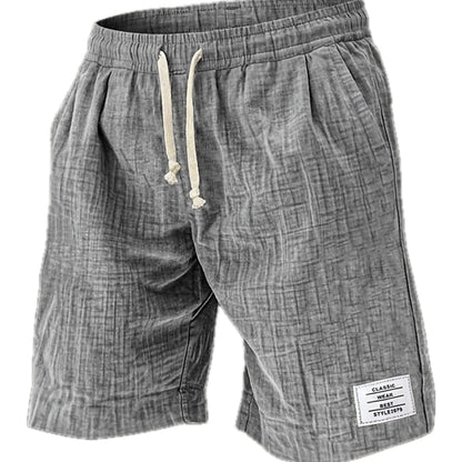 Truett Hayes Textured Shorts - Grey - view 1