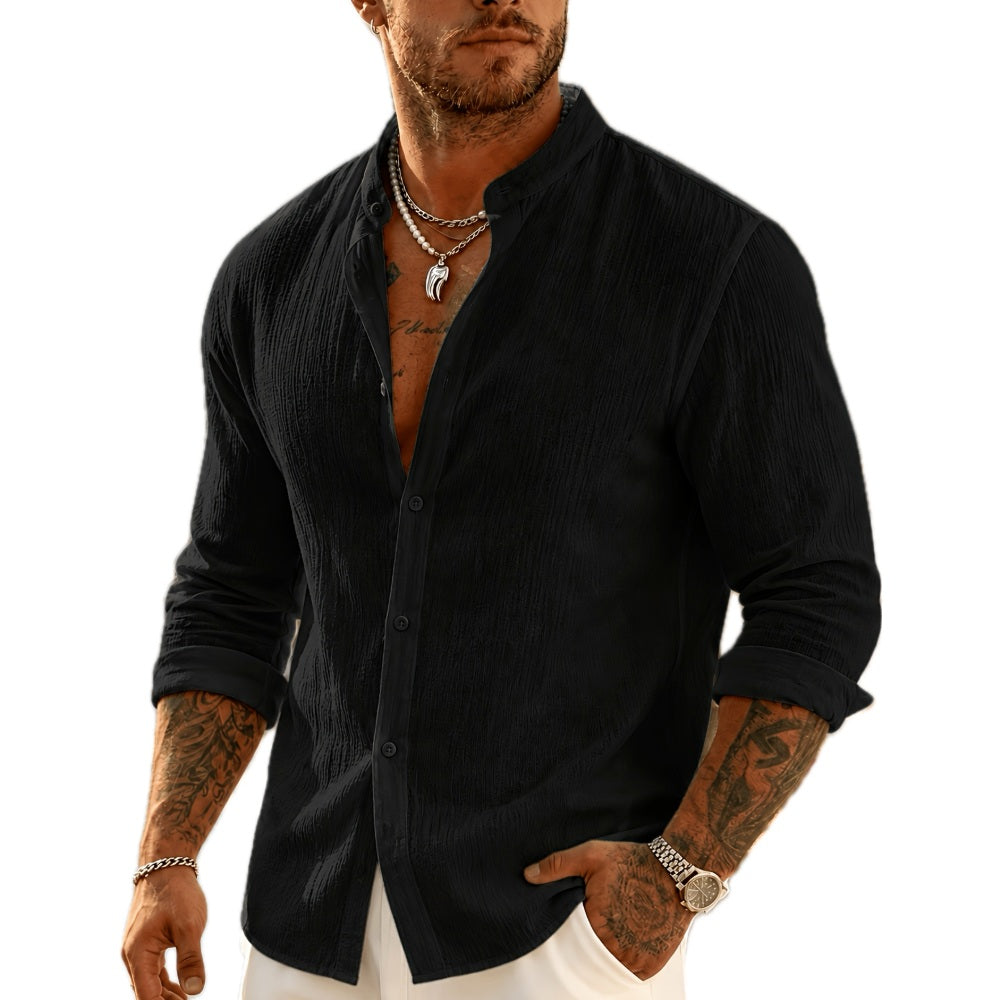 Truett Nicolas Paul Shirt - Black - view 1