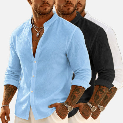Truett Nicolas Paul Shirt - Blue - view 2