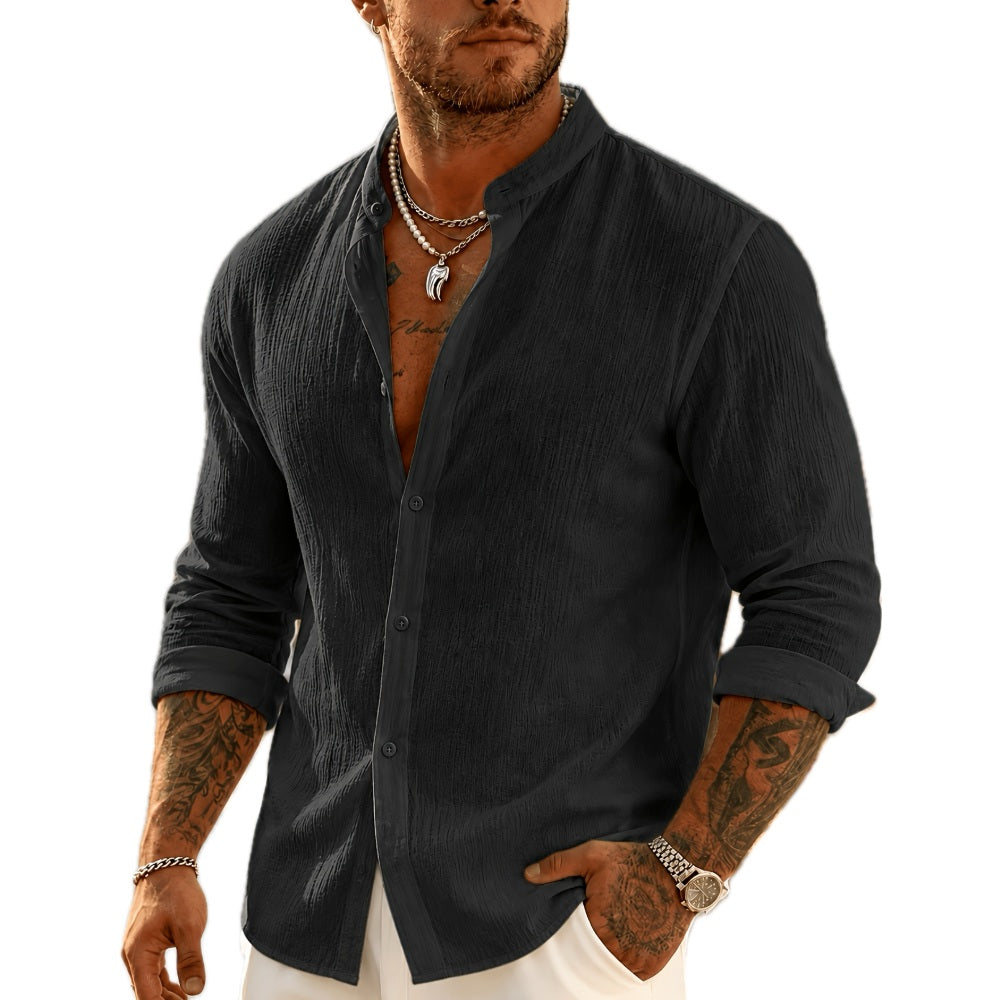 Truett Nicolas Paul Shirt - Grey - view 1