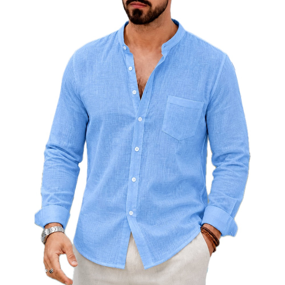 Ugo Nathan James Shirt - Blue - view 1