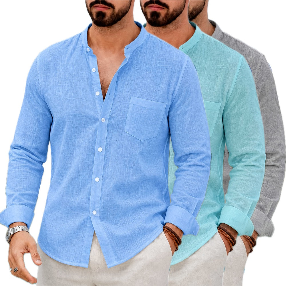 Ugo Nathan James Shirt - Blue - view 2