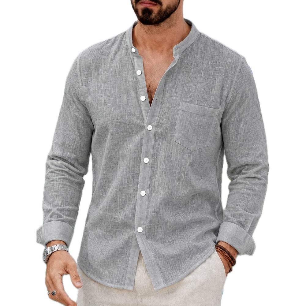 Ugo Nathan James Shirt - Grey - view 1
