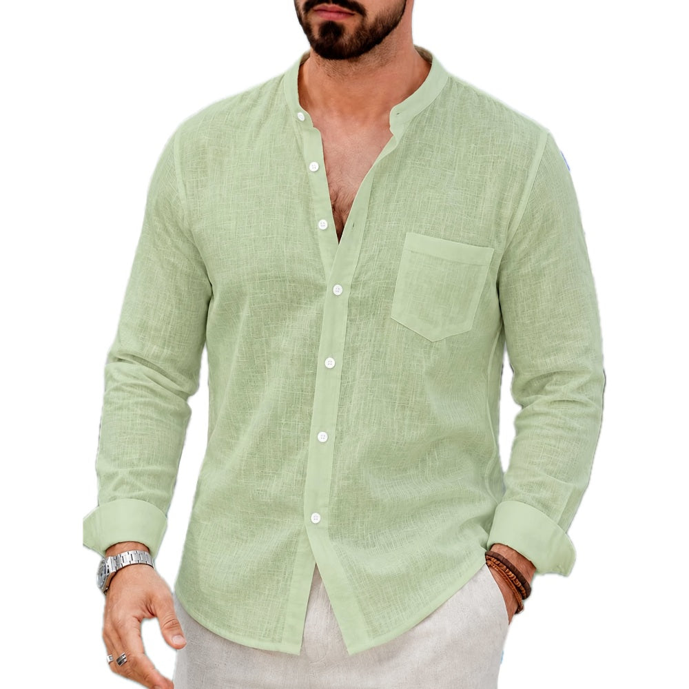 Ugo Nathan James Shirt - Light Green - view 1