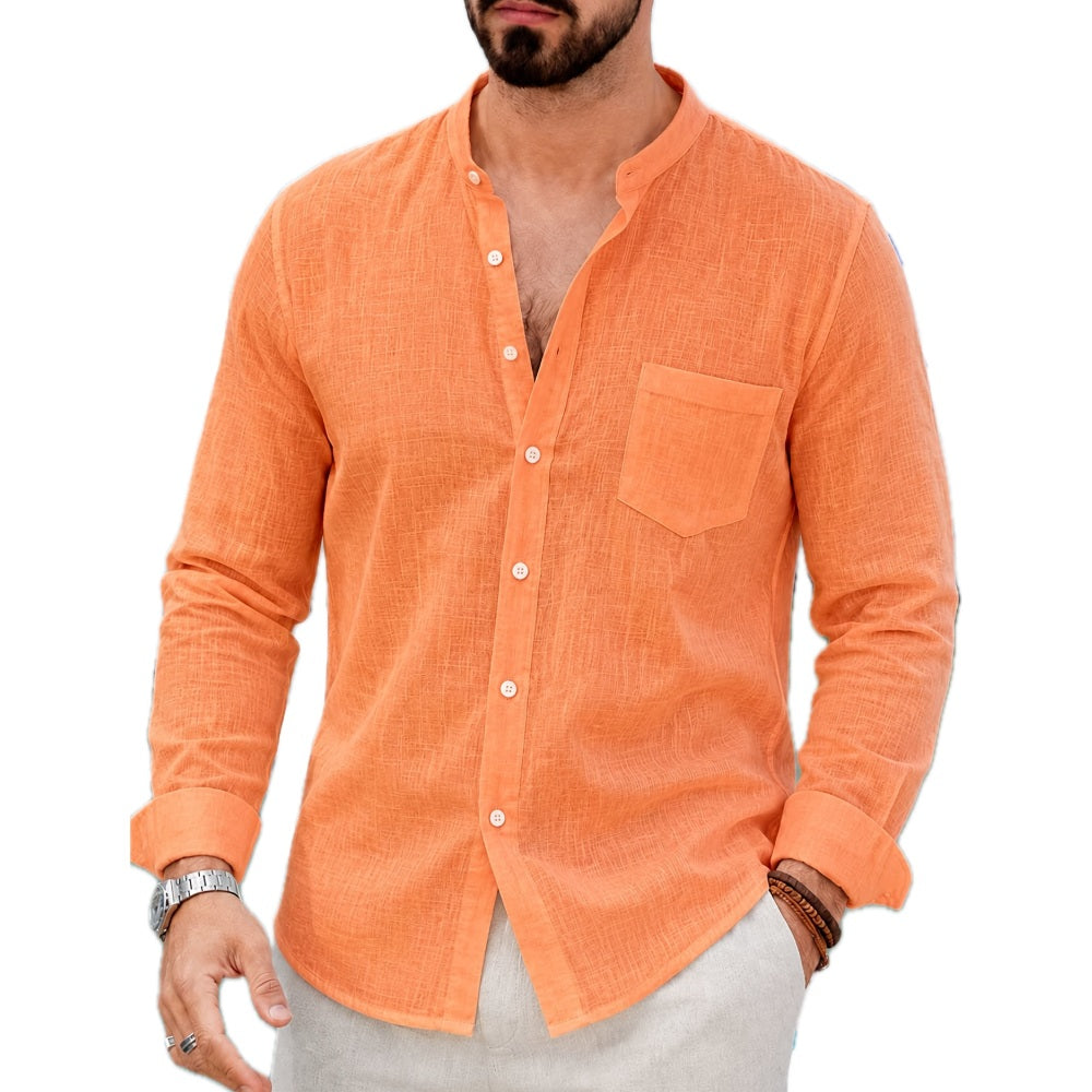 Ugo Nathan James Shirt - Orange - view 1