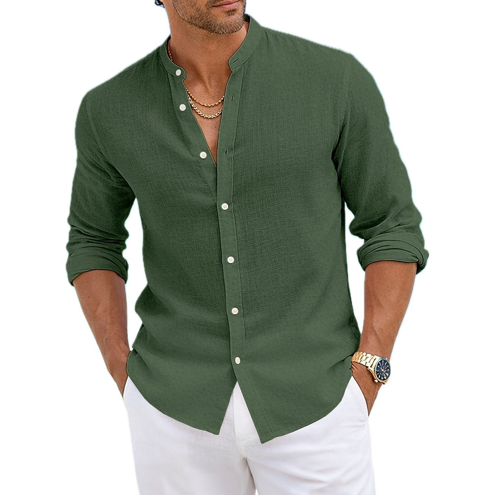 Valentin Eric Miles Shirt - Green - view 1