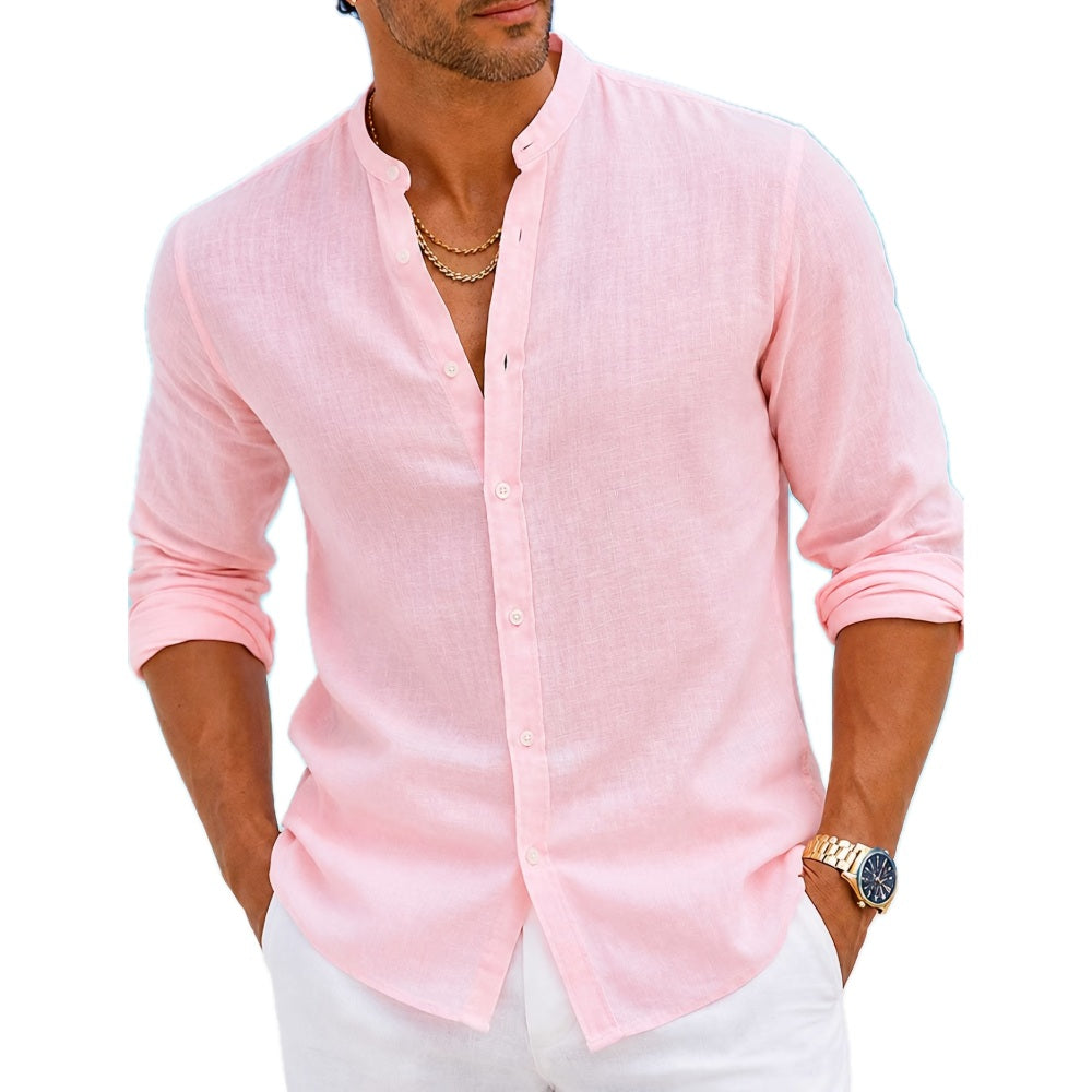 Valentin Eric Miles Shirt - Red - view 1