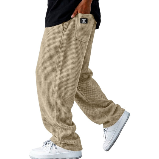 Vance Rowan Waffle Pants - Khaki - view 1