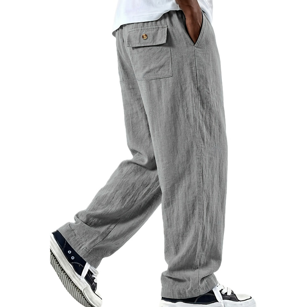 Vaughn Madden Drawstring Pants - Grey - view 1