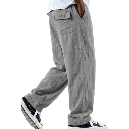 Vaughn Madden Drawstring Pants - Grey - view 1
