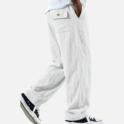 Vaughn Madden Drawstring Pants - White - view 1