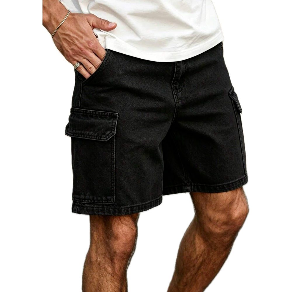 Vaughn Reid Cargo Shorts - Black - view 1