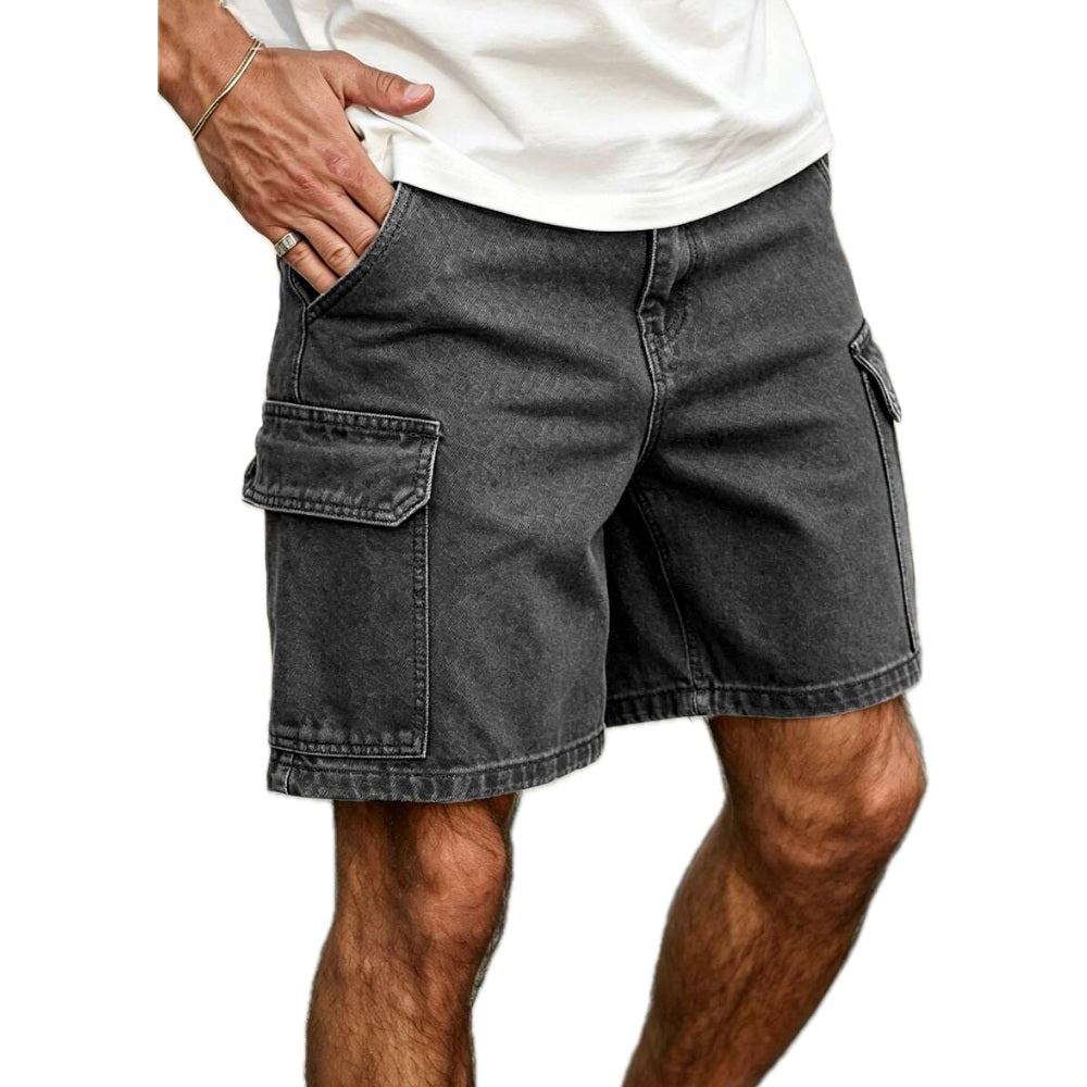 Vaughn Reid Cargo Shorts - Grey - view 1