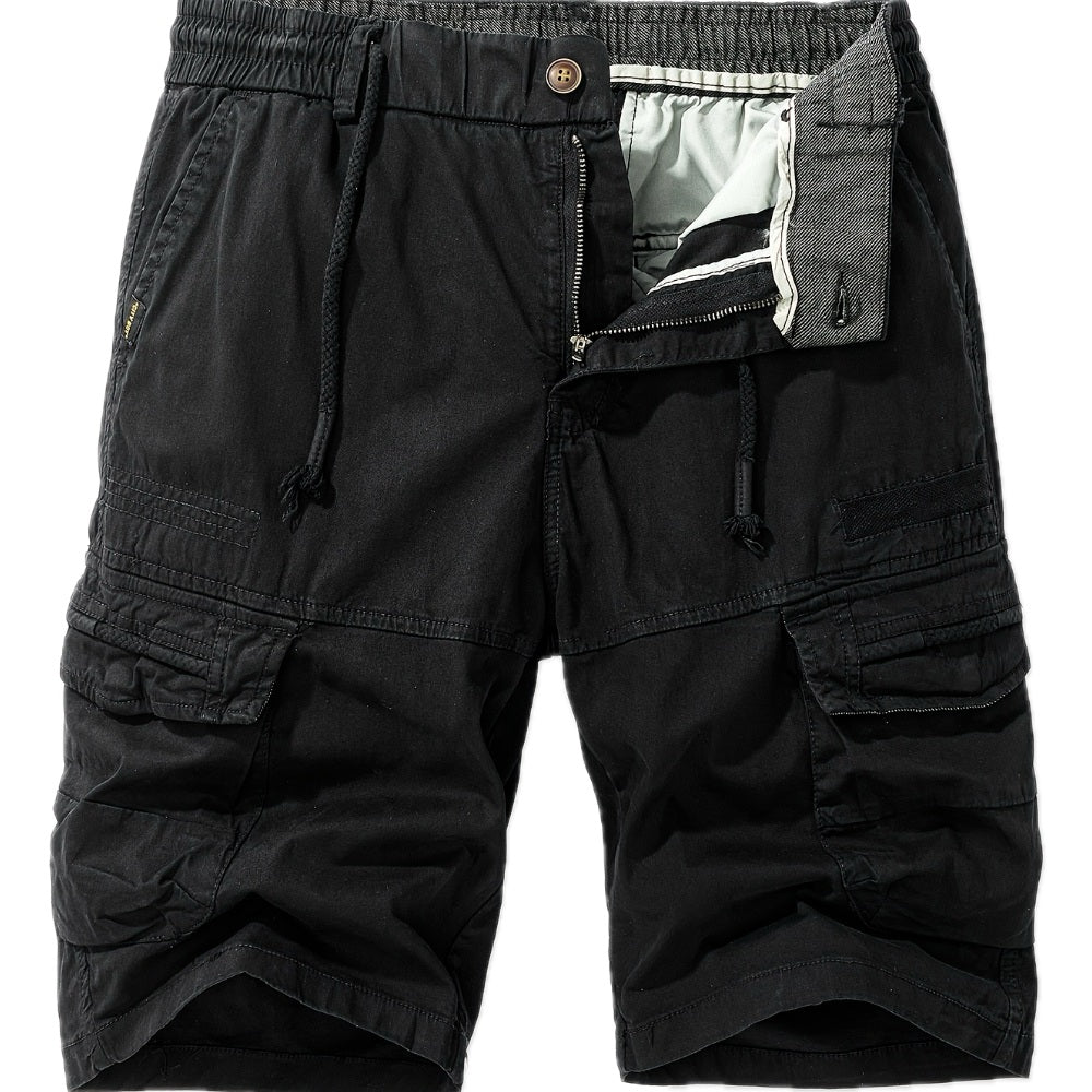 Viggo Simon Cargo Shorts - Black - view 1