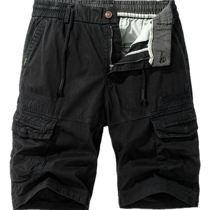 Viggo Simon Cargo Shorts - Black - view 1
