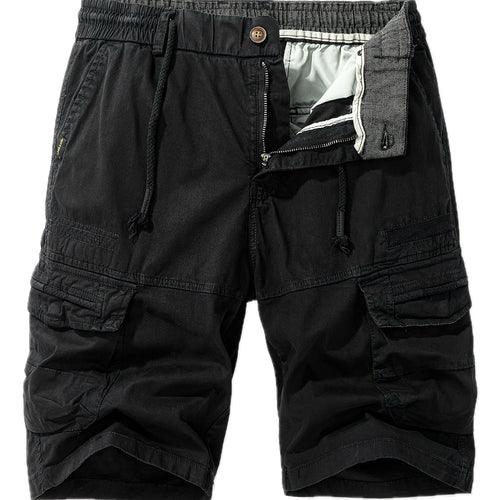 Viggo Simon Cargo Shorts - Black - view 1