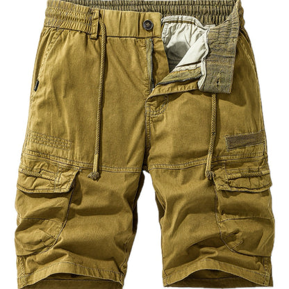 Viggo Simon Cargo Shorts - Khaki - view 1