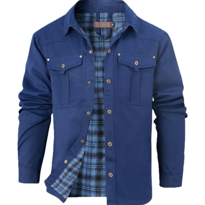 Warren Isaac Leo Shirt - Blue - view 1