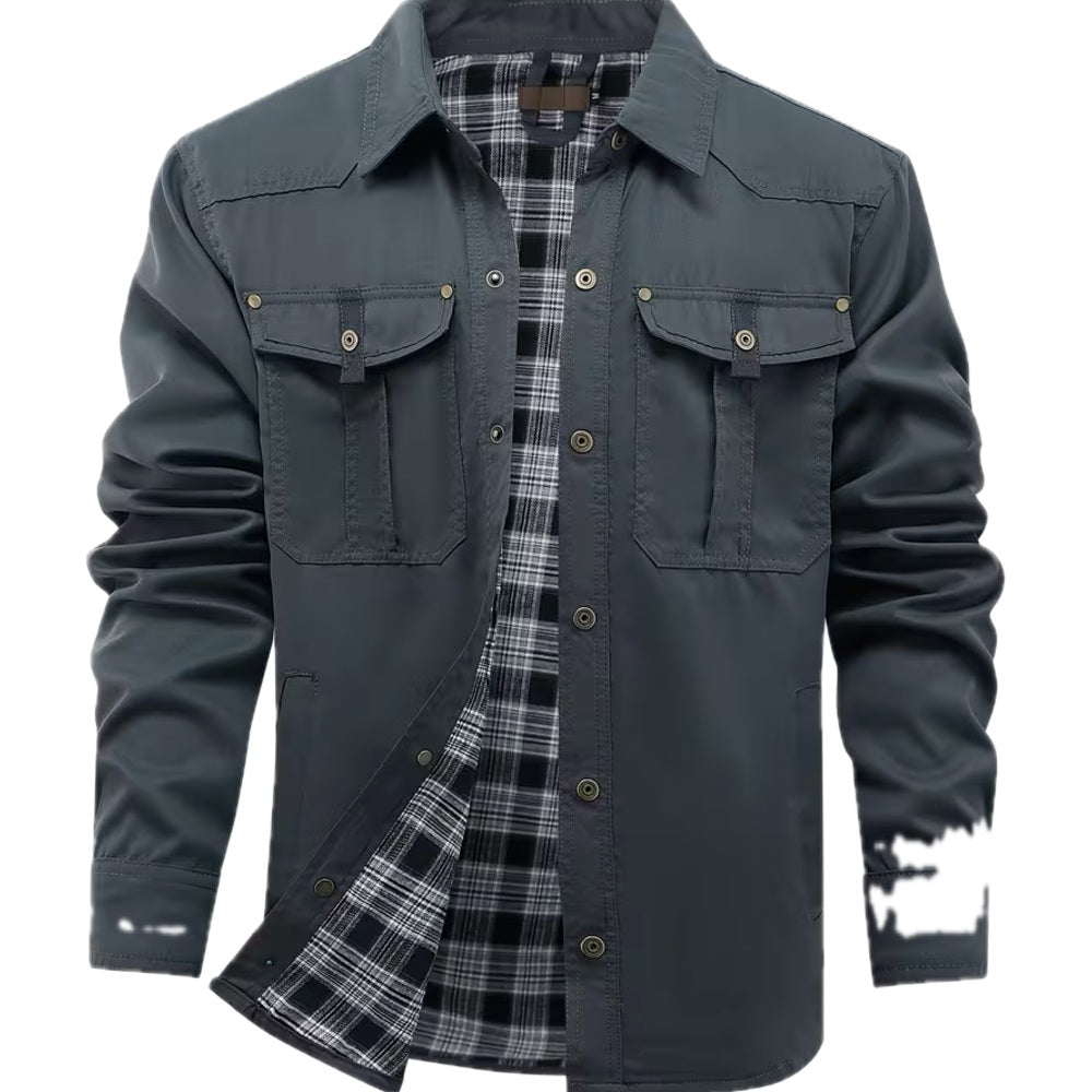 Warren Isaac Leo Shirt - Grey - view 1