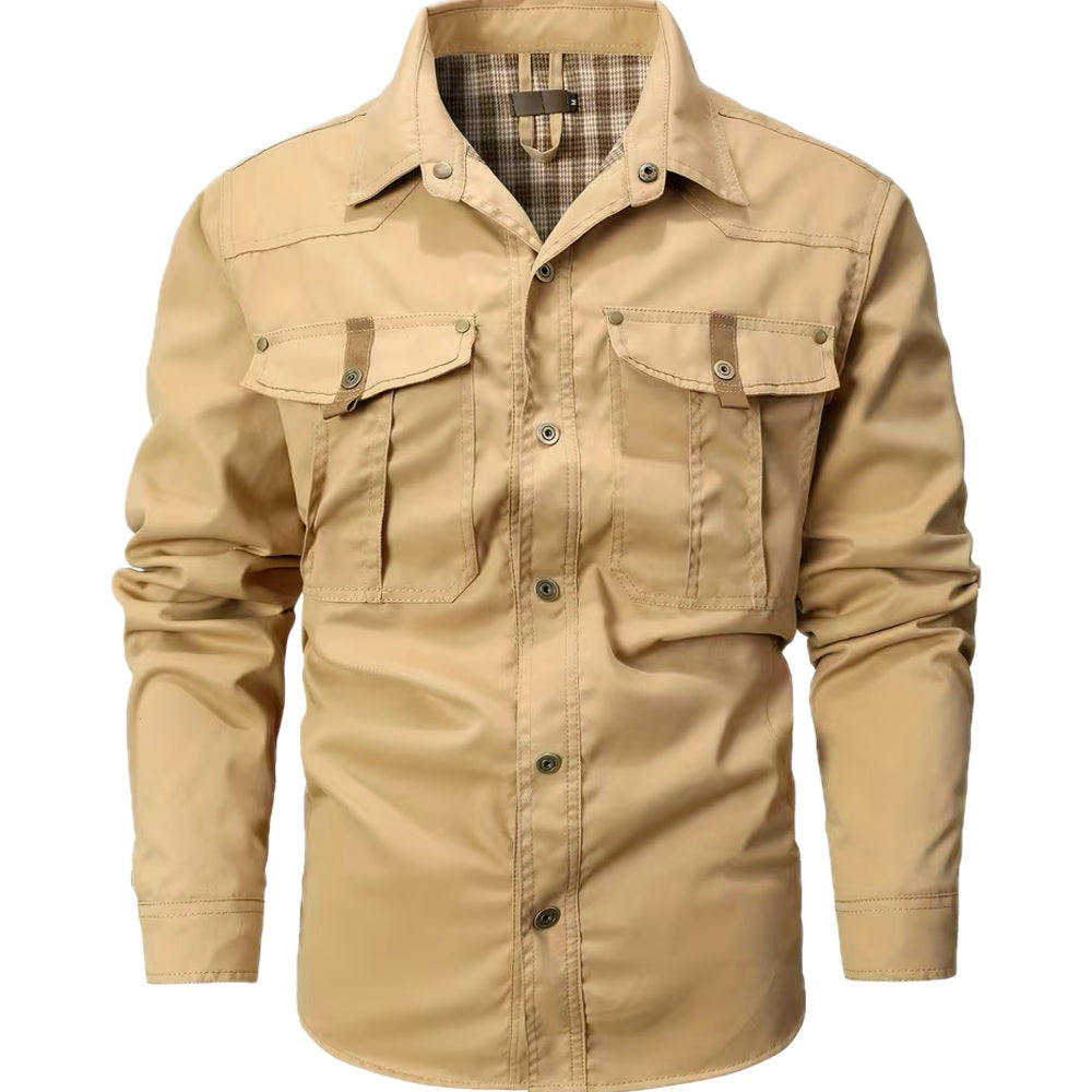 Warren Isaac Leo Shirt - Khaki - view 1