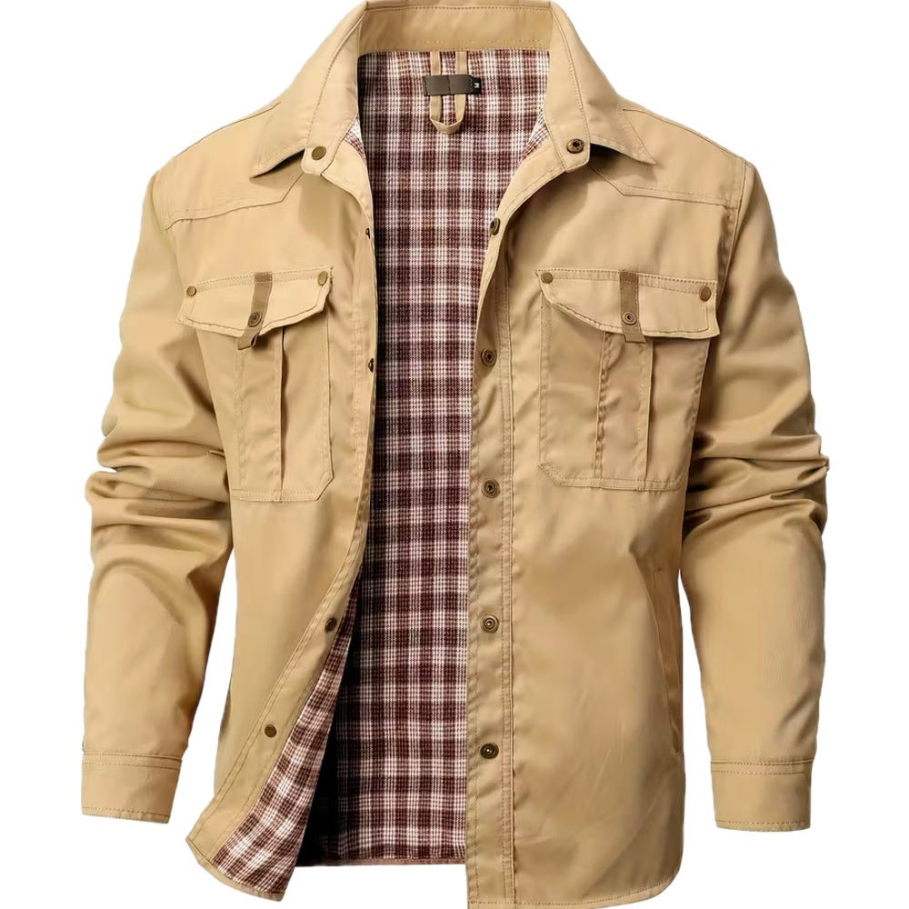 Warren Isaac Leo Shirt - Khaki - view 2