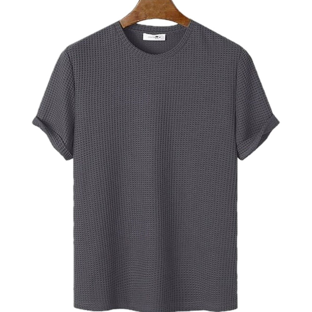 Wesley Cole Jacquard Tee - Grey - view 1