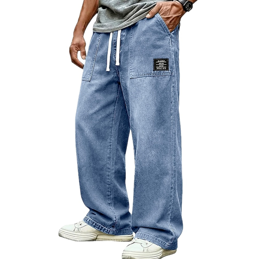 Weston Drake Drawstring Pants - Blue - view 1