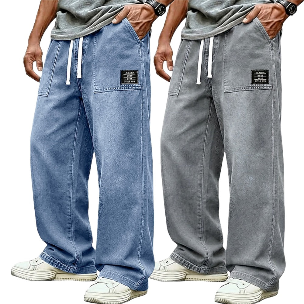 Weston Drake Drawstring Pants - Blue - view 2