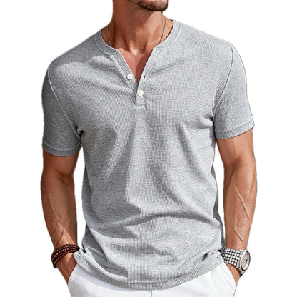 Wilfred Tobias Henley Shirt - Grey - view 1