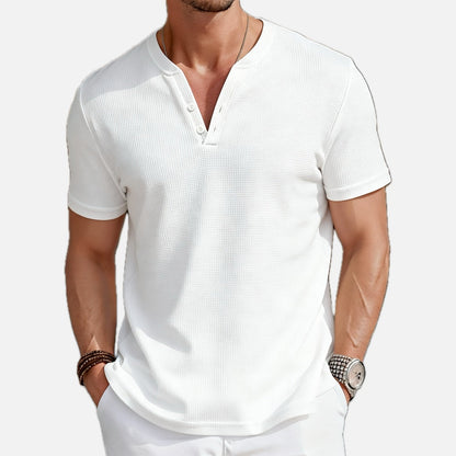 Wilfred Tobias Henley Shirt - White - view 1