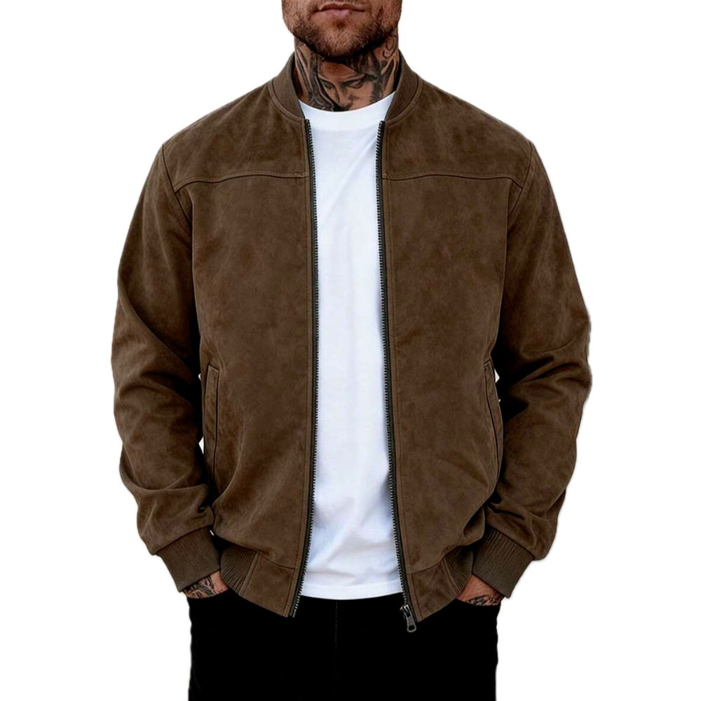 Xander Cole Flight Jacket - Brown - view 1