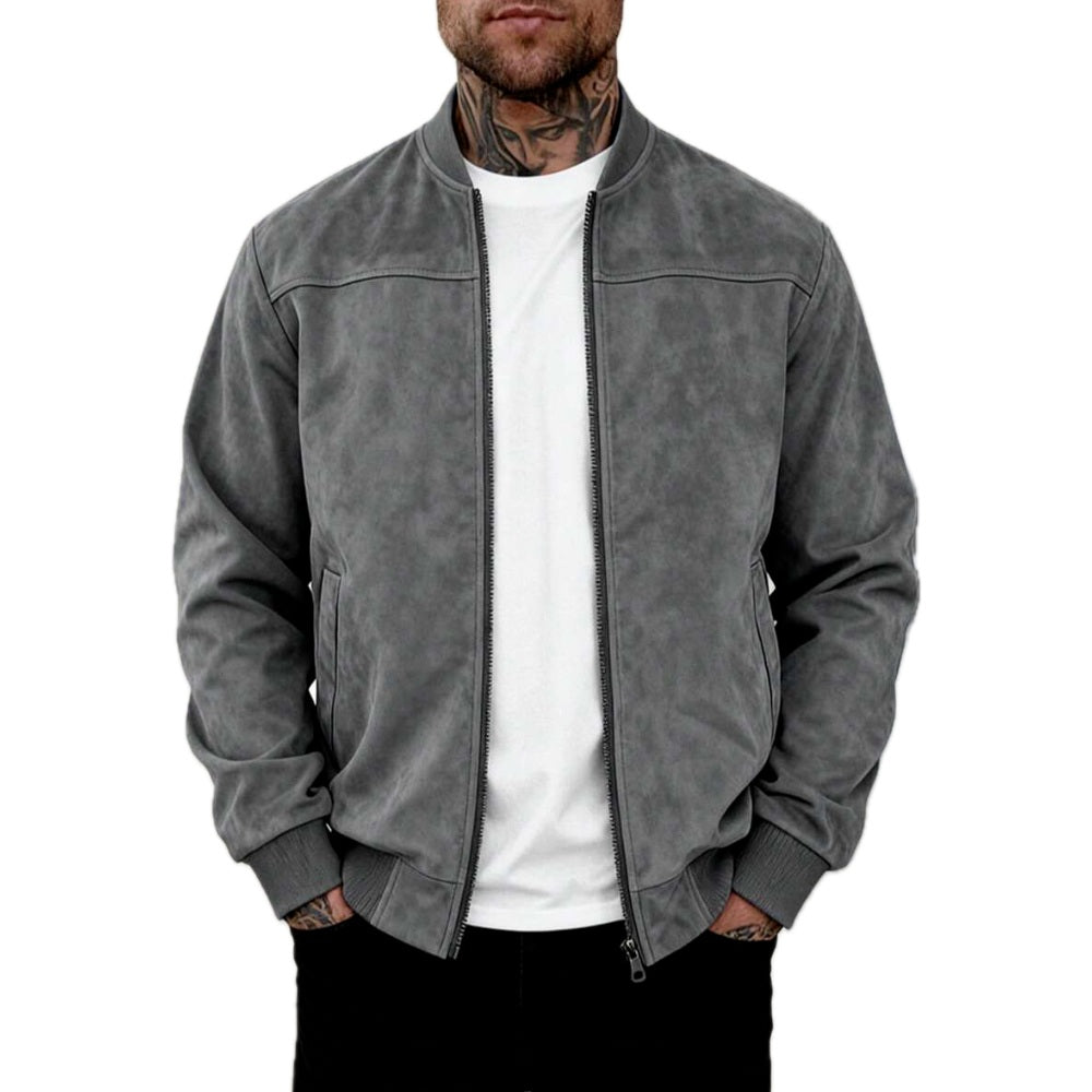 Xander Cole Flight Jacket - Light Grey - view 1