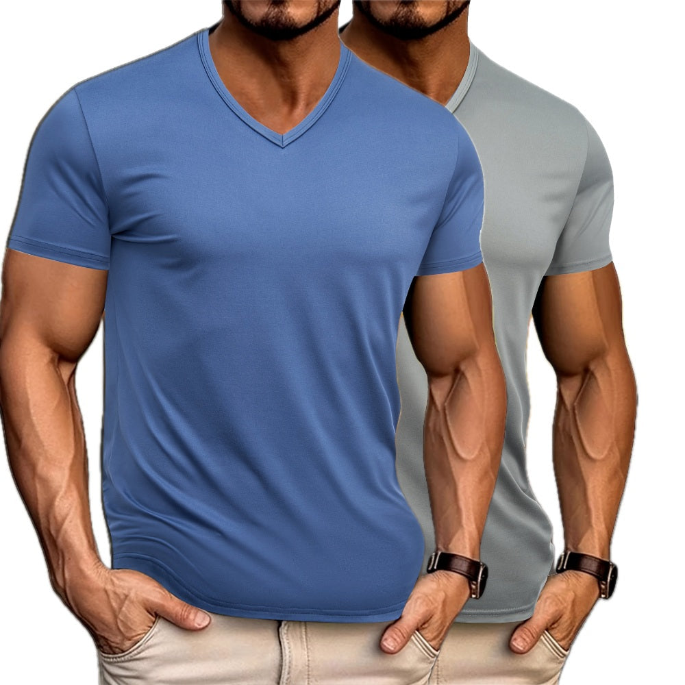 Xander Joseph Neil T-Shirt - Navy - view 2
