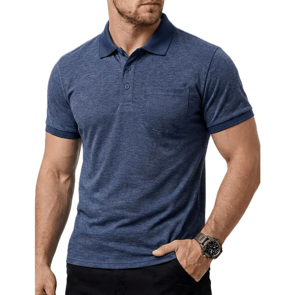 Xavian Brooks Ribbed Tee - Blue - view 1