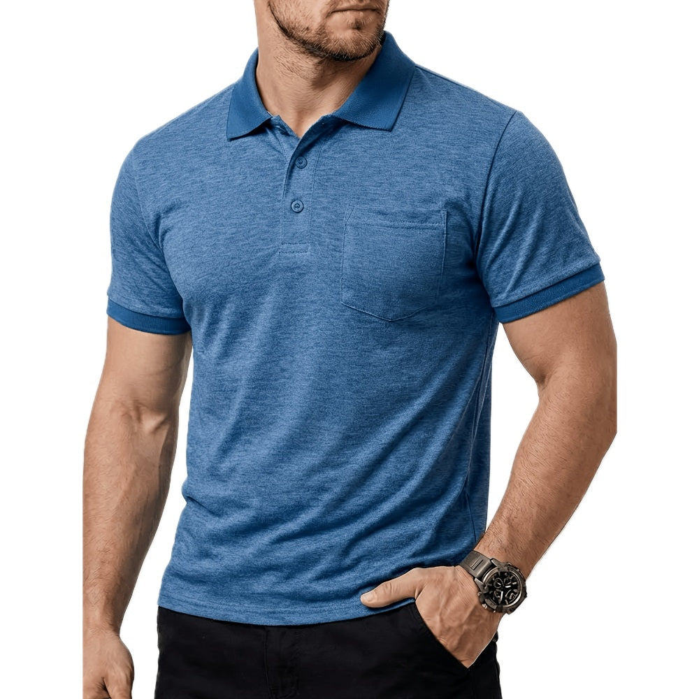 Xavian Brooks Ribbed Tee - Navy - view 1