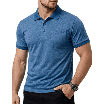 Xavian Brooks Ribbed Tee - Navy - view 1