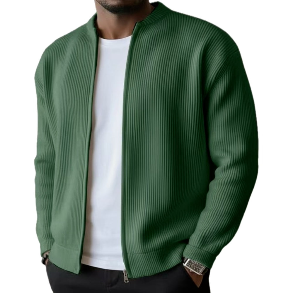 Xavier Cole Textured Jacket - Green - view 1
