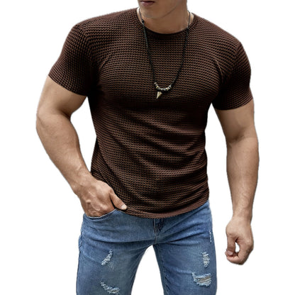 Xavier Flynn Jacquard Top - Brown - view 1