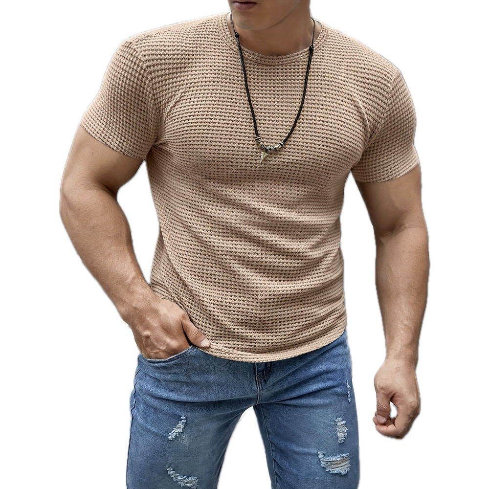 Xavier Flynn Jacquard Top - Khaki - view 1