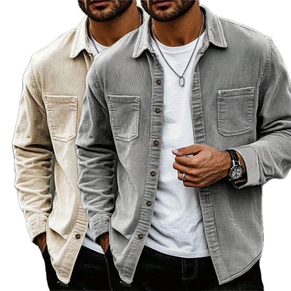 Yates Mercer Pocket Shacket - Grey - view 2