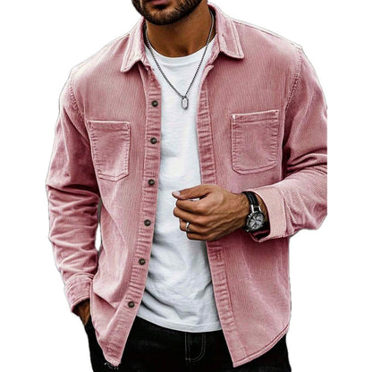 Yates Mercer Pocket Shacket - Pink - view 1