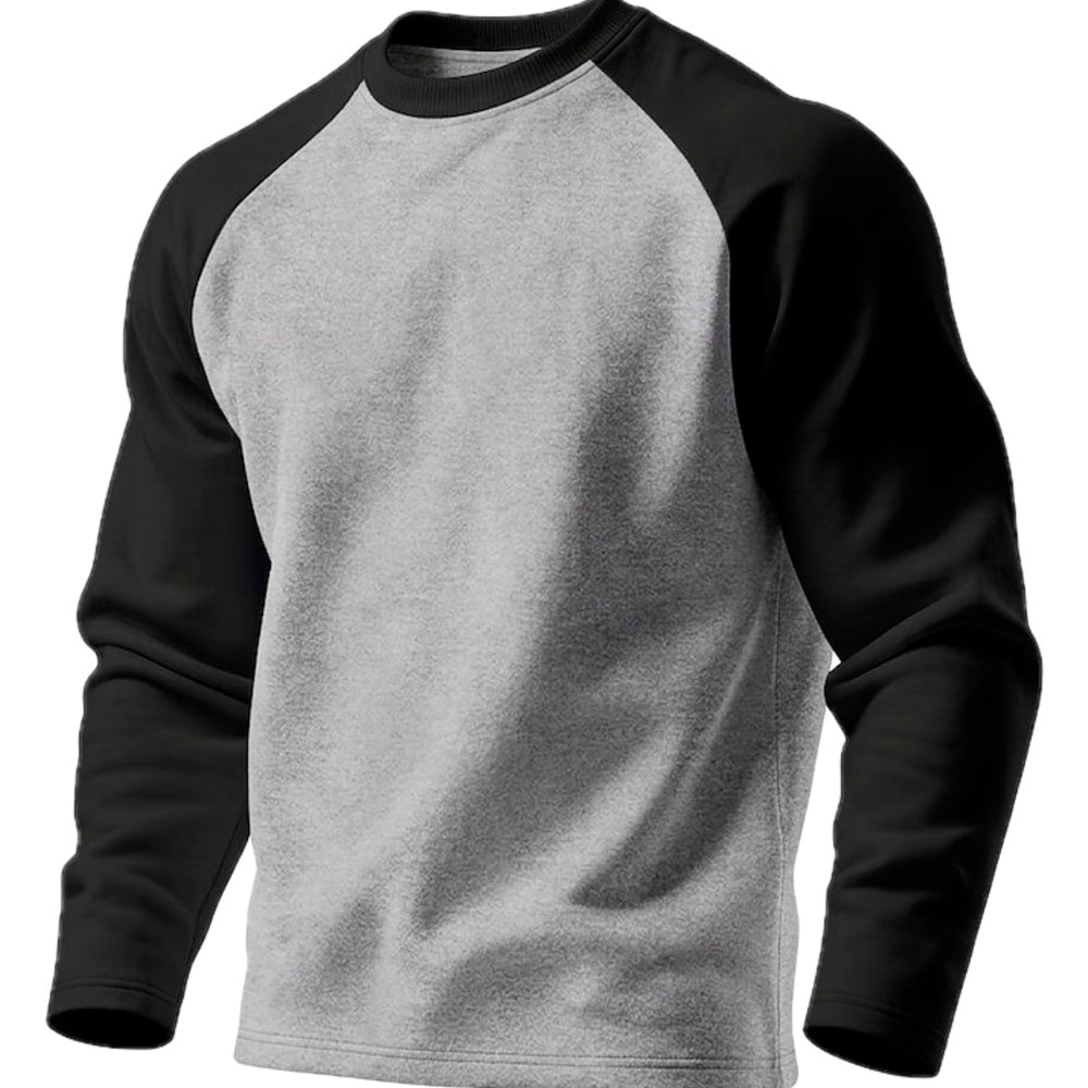 Yates Nolan Color-Block Tee - Light Gray - view 1