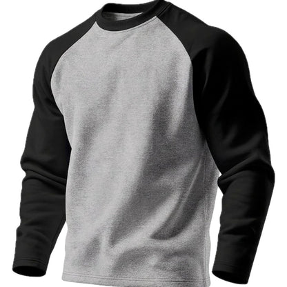 Yates Nolan Color-Block Tee - Light Gray - view 1