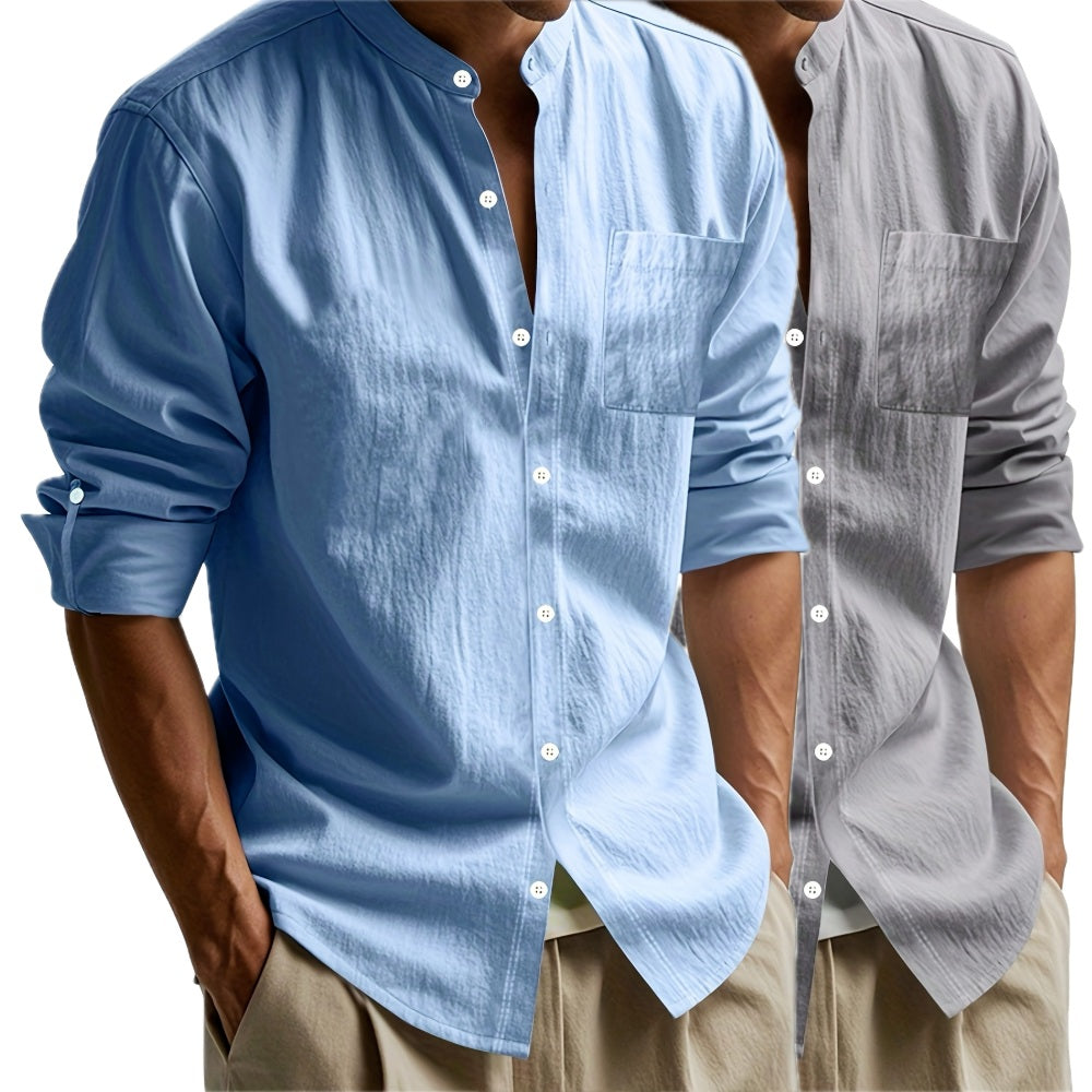 Zander Pike Casual Shirt - Blue - view 2