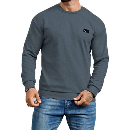 Zane Foster Patch Sweatshirt - Dark Grey - view 1
