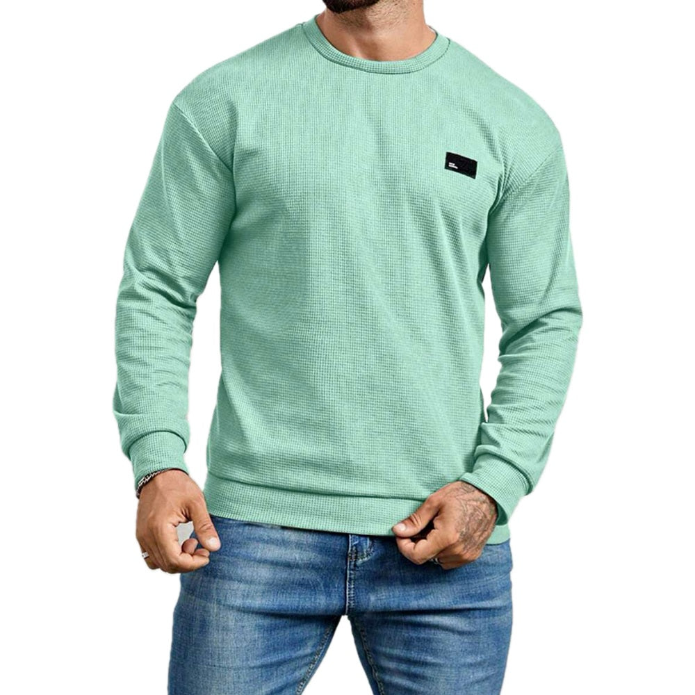 Zane Foster Patch Sweatshirt - Green - view 1